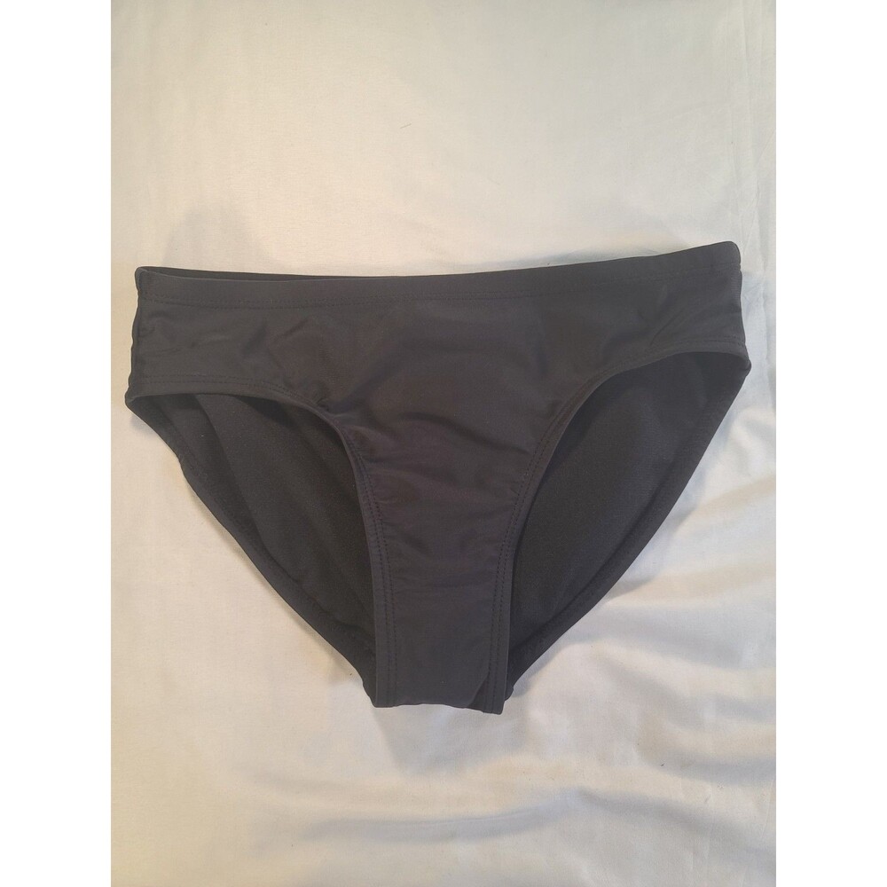 Justice Girls Size 10 Black Swimsuit Bikini Bottom